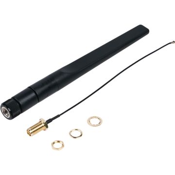 WiFi/BLE 2.4/5GHz Dual-Band Antenna with RP-SMA and Cable Set 114993587 Antratek Electronics