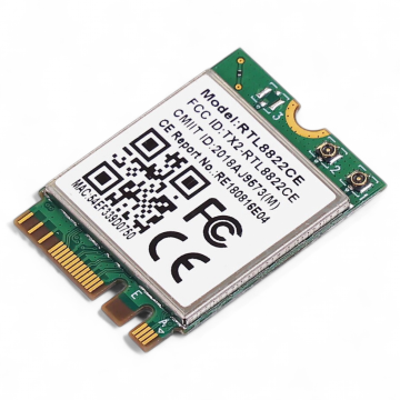 RTL8822CE Wireless NIC, 2.4/5GHz Dual-Band WiFi 5, Bluetooth 5.0 114993556 Antratek Electronics