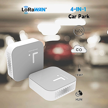 LoRaWAN Air Quality 4-in-1 NO2, CO Sensor AS-202 Antratek Electronics