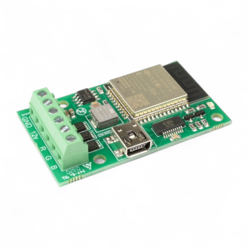 WiFi ESP32 12V RGB LED Strip controller WLED03 Antratek Electronics