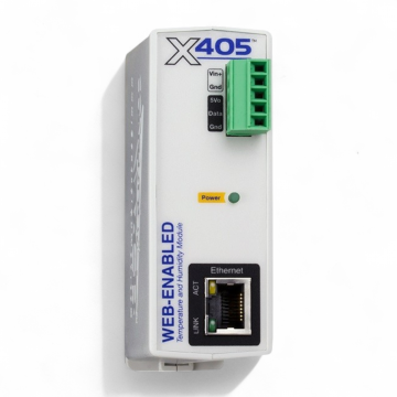 Web-Enabled Temperature and Humidity Module for up to 16 sensors - PoE X-405-E Antratek Electronics