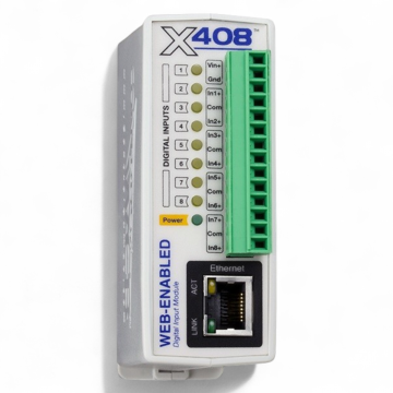Web-Enabled Digital Input Module - PoE X-408-E Antratek Electronics