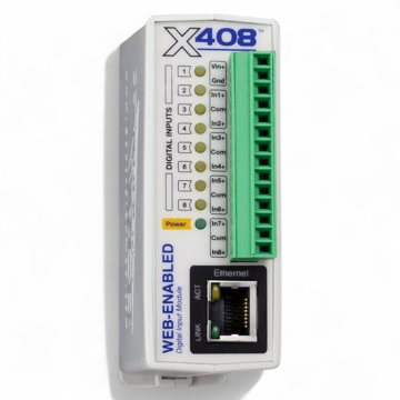 Web-Enabled Digital Input Module X-408-I Antratek Electronics