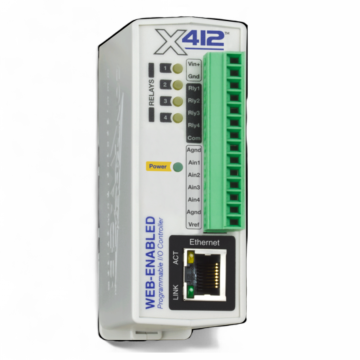 WiFi 4‐Channel Relay & Analog Input Module X-412W-I Antratek Electronics